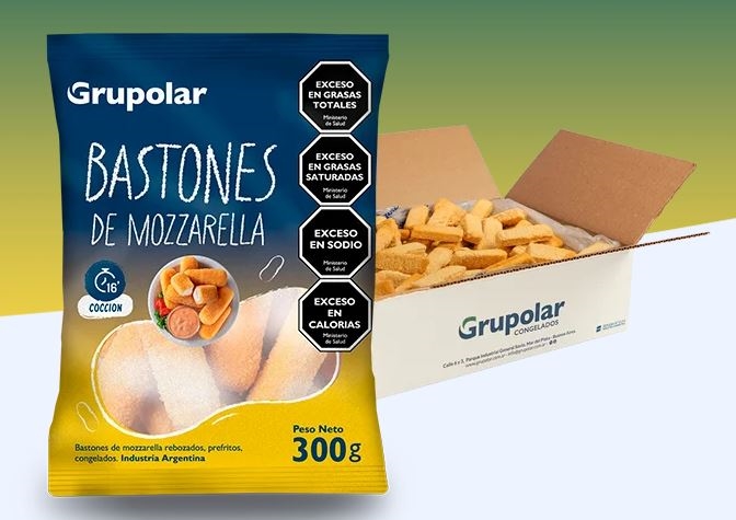 BASTON DE MUZZARELLA * 6 KG  (GRUPOLAR)