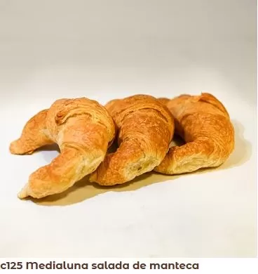 MEDIALUNAS MANTECA SALADA *147 Unidades