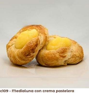 MEDIALUNA C/ CREMA