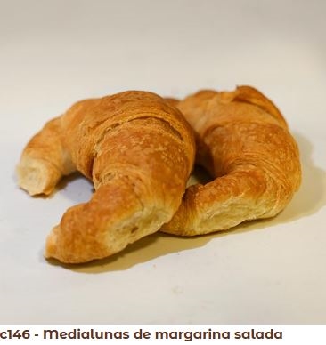 MEDIALUNA SALADA MARGARINA *168 Unidades