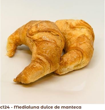 MEDIALUNAS MANTECA DULCE *168 Unidades