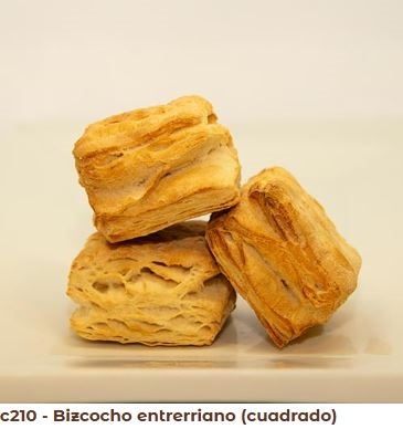 BIZCOCHITOS CUADRADOS *96 Unidades
