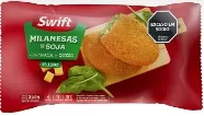MILANESAS DE SOJA RELLENAS C/ ESPINACA Y QUESO *4 Unidades
