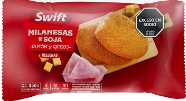 MILANESAS DE SOJA RELLENAS C/ JAMON Y QUESO *4 Unidades