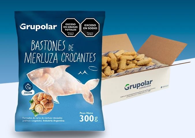 BASTON DE MERLUZA CROCANTE  *6 KG (GRUPOLAR)