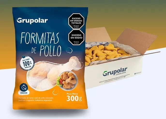 FORMITA DE POLLO *300 grs. (GRUPOLAR)