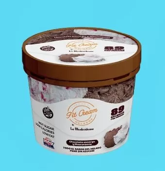 POTE FIT CHOCO AMARGO-MASCARPONE *6 Unidades *210 grs.
