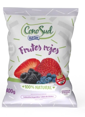 MIX FRUTOS ROJOS IQF *400 grs.