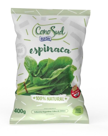 ESPINACA IQF *400 grs