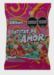 BILLIKEN GOTITAS DE AMOR *12 Unidades *35 grs.