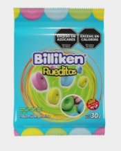 BILLIKEN PASTILLA RUEDITAS *12 Unidades*30 grs.