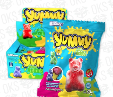 YUMMY OSITOS ACIDOS *12 Unidades *30 grs