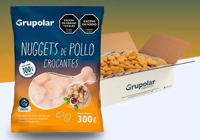 NUGGET CROCANTE DE POLLO *300 grs.