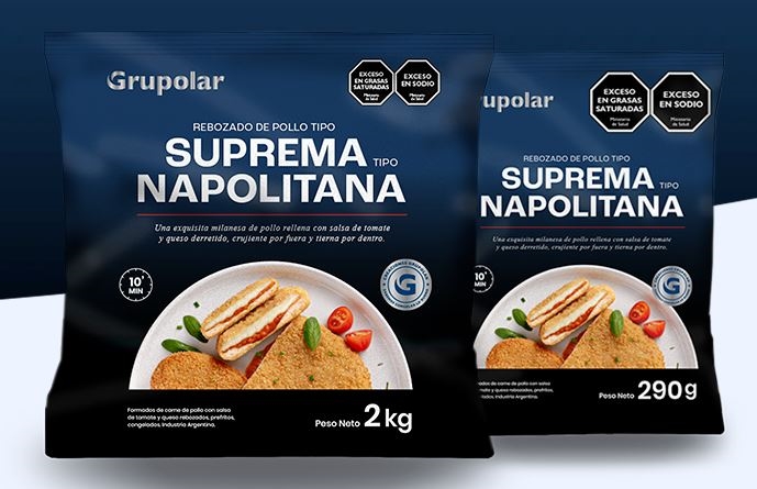 SUPREMA TIPO NAPOLITANA GRUPOLAR *2 Unidades * 2kg